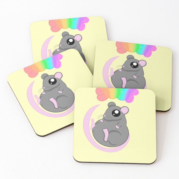 Item preview, Soup rat yellow background designed and sold by CreationsByFey.