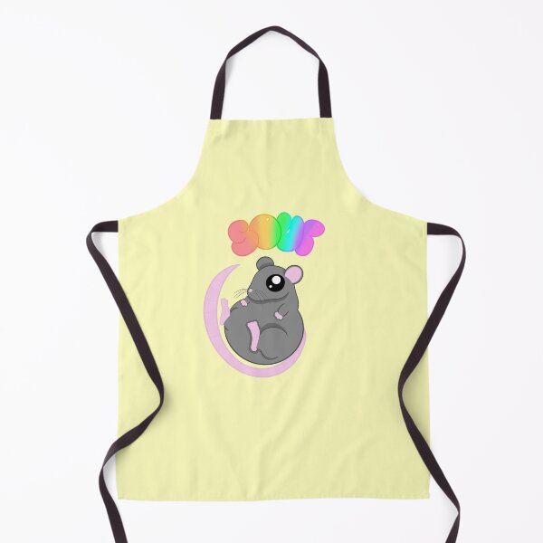 Item preview, Soup rat yellow background designed and sold by CreationsByFey.