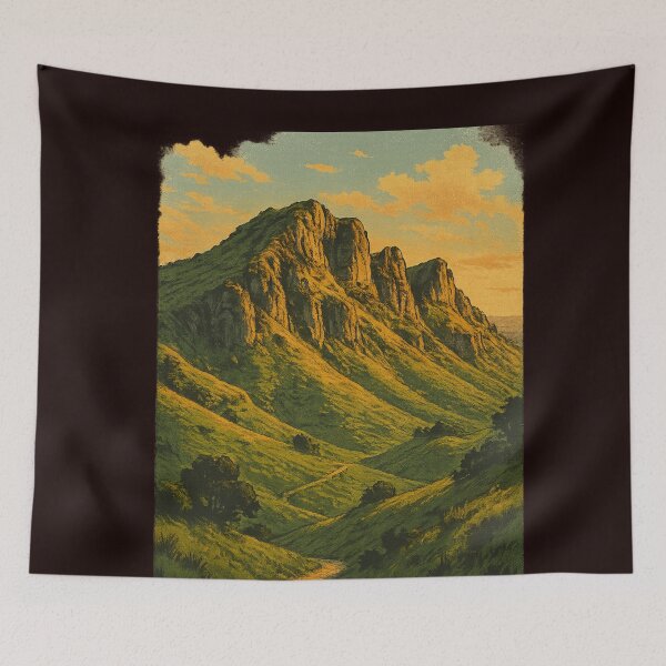 Item preview, Pathway through Te Mata Peak Hills, Havelock North designed and sold by Aryabek.