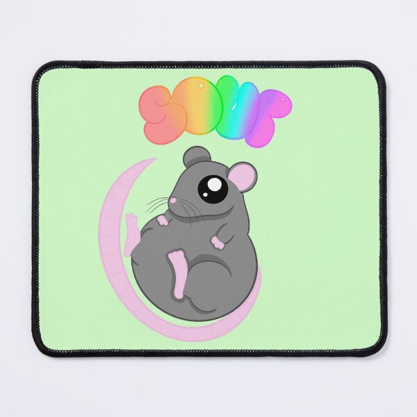 Item preview, Soup rat green background designed and sold by CreationsByFey.