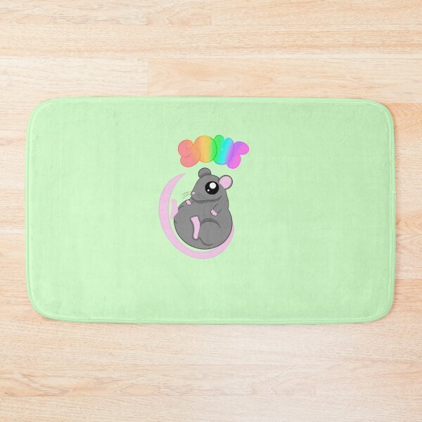 Item preview, Soup rat green background designed and sold by CreationsByFey.