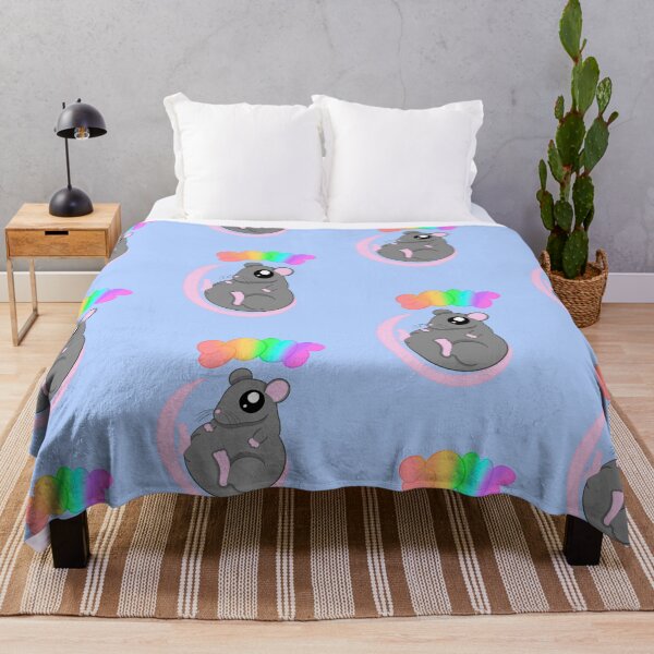 Item preview, Soup rat dark blue background designed and sold by CreationsByFey.