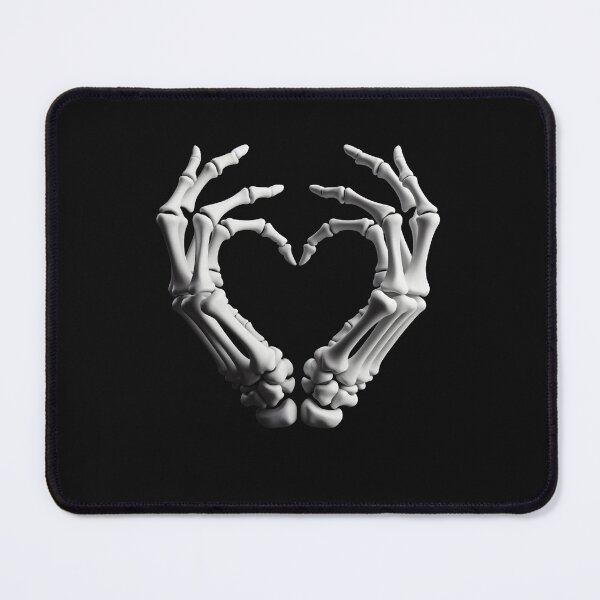 Item preview, Hand Heart Skeleton Love Bone Spooky Girls Women Teens designed and sold by clothesy7.