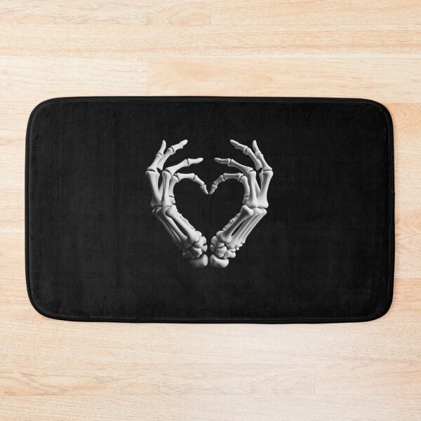 Item preview, Hand Heart Skeleton Love Bone Spooky Girls Women Teens designed and sold by clothesy7.