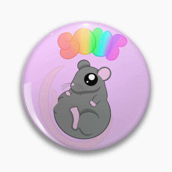 Item preview, Soup rat purple background designed and sold by CreationsByFey.