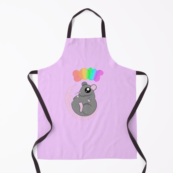 Item preview, Soup rat purple background designed and sold by CreationsByFey.