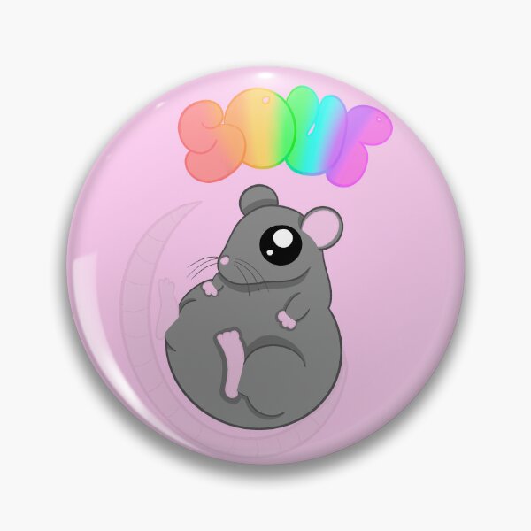 Item preview, Soup rat pink background designed and sold by CreationsByFey.