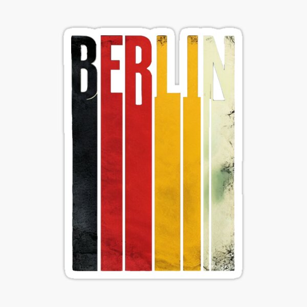 Artikel-Vorschau von Berliner Grunge-Flaggenstil, designt und verkauft von NiRia Spot.