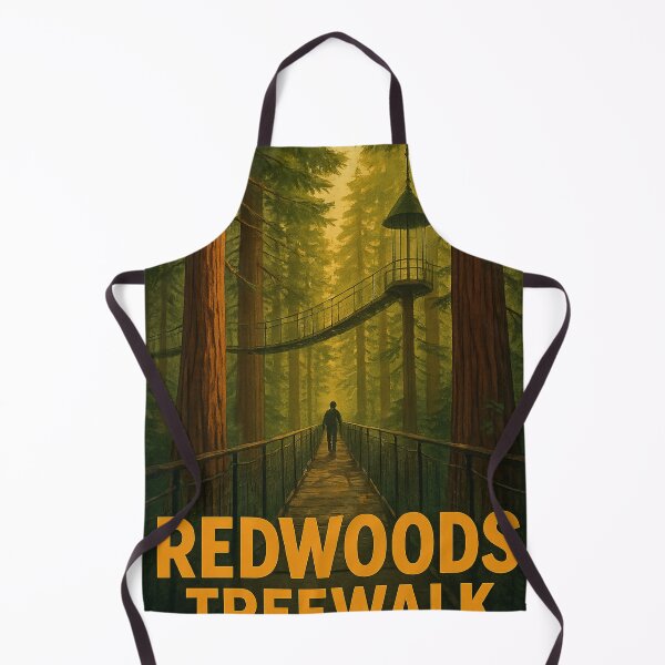 Item preview, Suspended Pathway in Redwoods Forest, Rotorua designed and sold by Aryabek.