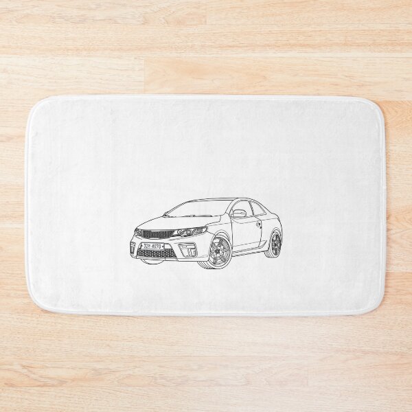 Item preview, KIA FORTE KOUP line art designed and sold by sketchjuny.