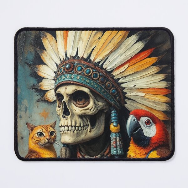 Item preview, Abstract illustration in the style of punk culture designed and sold by BoBiloArt.