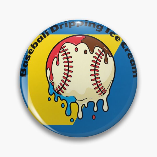 Item preview, Baseball Dripping Ice Cream designed and sold by SurrealArtSzysz.