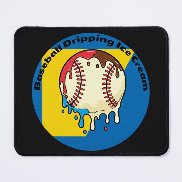 Item preview, Baseball Dripping Ice Cream designed and sold by SurrealArtSzysz.
