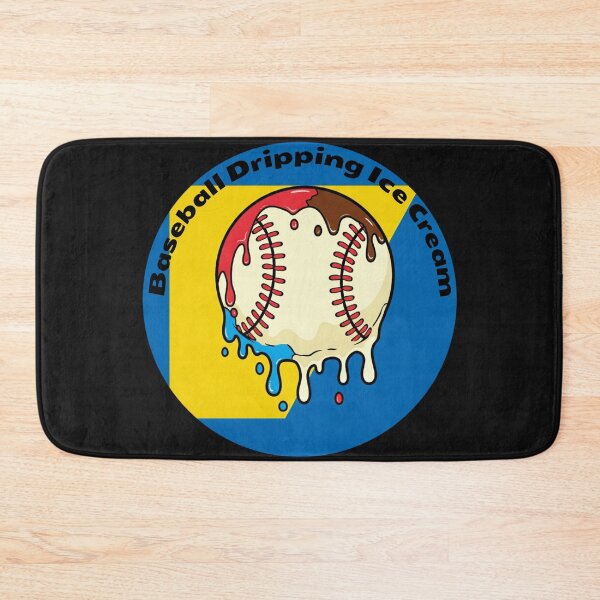 Item preview, Baseball Dripping Ice Cream designed and sold by SurrealArtSzysz.