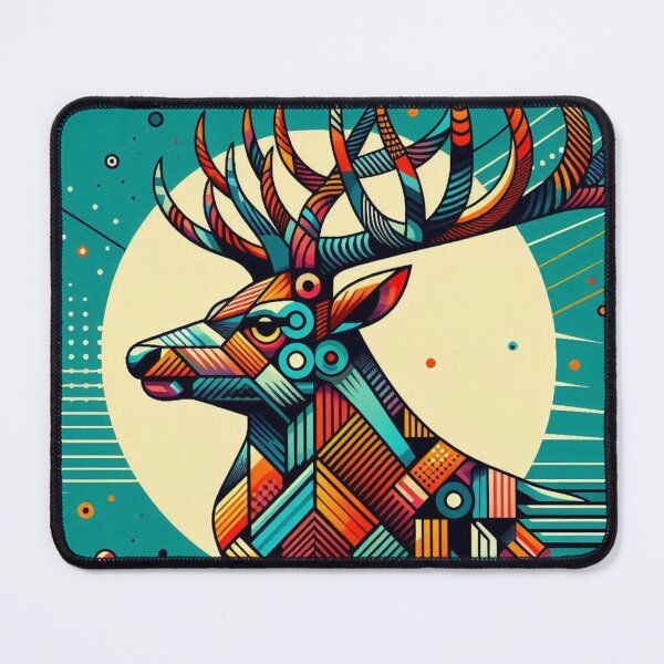 Item preview, Colorful geometric deer designed and sold by Dogandesighn.