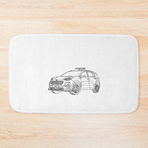 Item preview, KIA SPORTAGE The Bold line art designed and sold by sketchjuny.