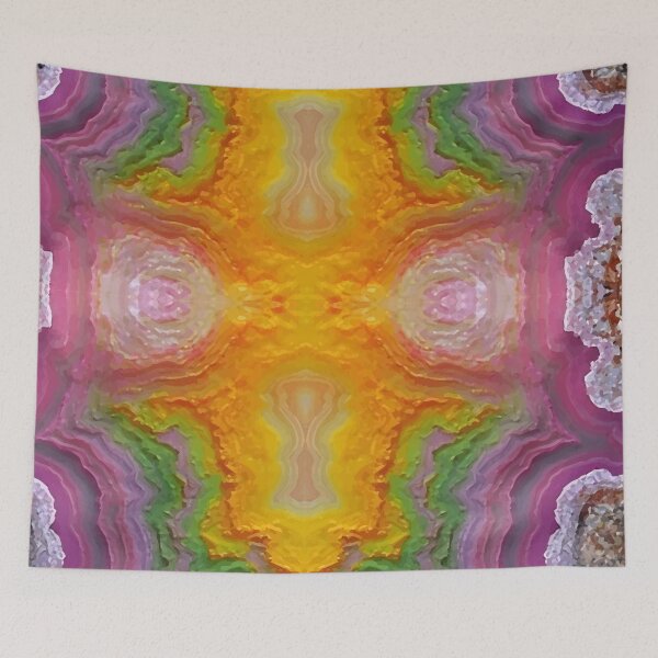 Item preview, Symmetrical Agate Slice Art designed and sold by ArtDesignTp.