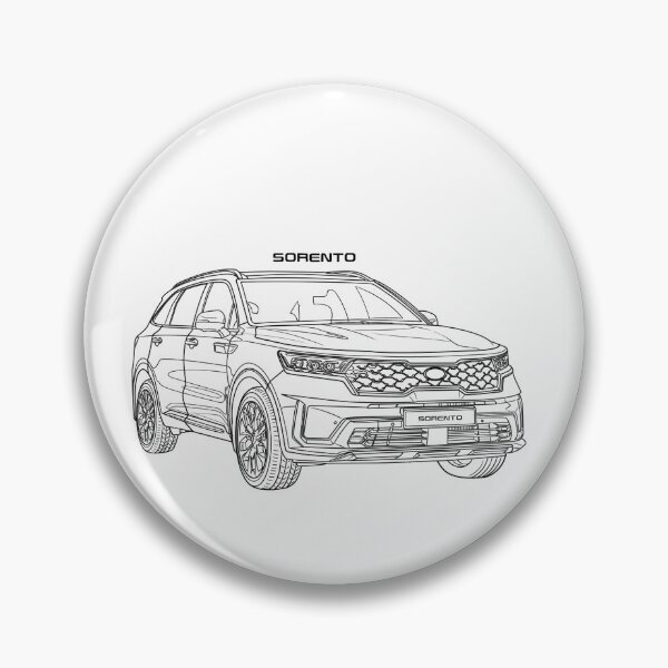 Item preview,  KIA SORENTO line art designed and sold by sketchjuny.