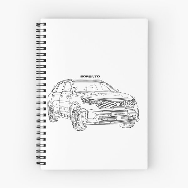Item preview,  KIA SORENTO line art designed and sold by sketchjuny.