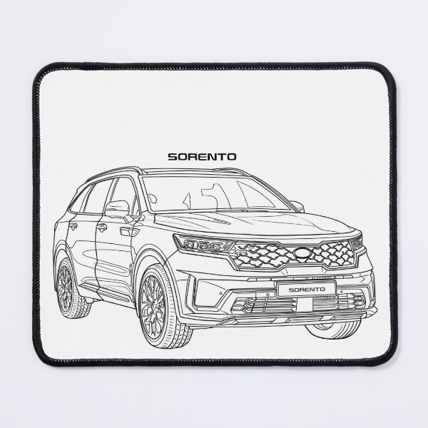 Item preview,  KIA SORENTO line art designed and sold by sketchjuny.