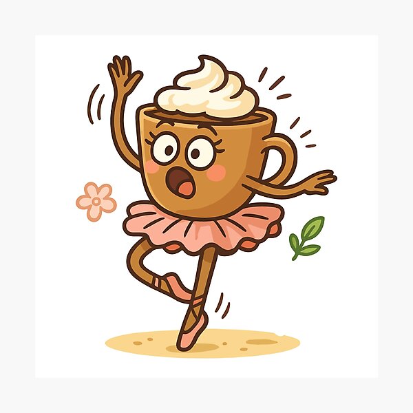 Aperçu de l'œuvre Ballerina Capuchina (Italian Brainrot)! créée et vendue par PutroGraph.