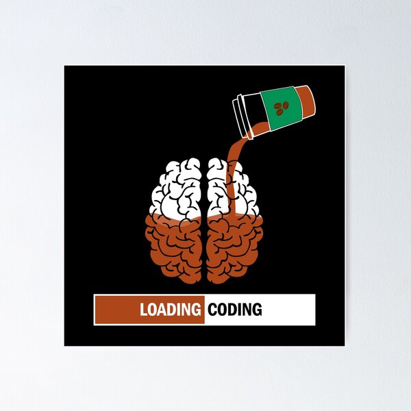 Artikel-Vorschau von Wird geladen … Powered by Coffee and Code, designt und verkauft von Debug Designs.