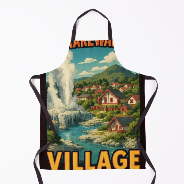 Item preview, Whakarewarewa Village and Pohutu Geyser, Rotorua designed and sold by Aryabek.