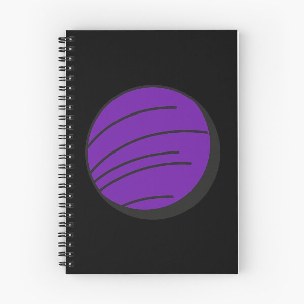 Item preview, Striped Purple Planet – Cosmic Space Art designed and sold by AtlanticStore.