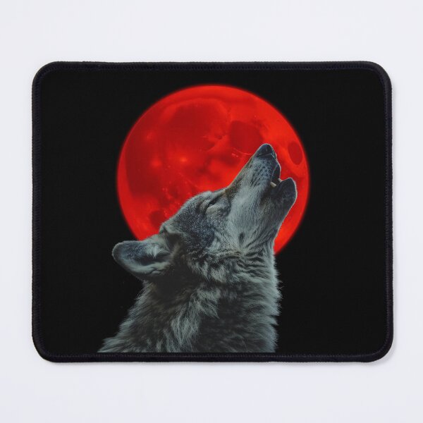 Item preview, Howling Wolf During Blood Moon designed and sold by KA DESIGNS.