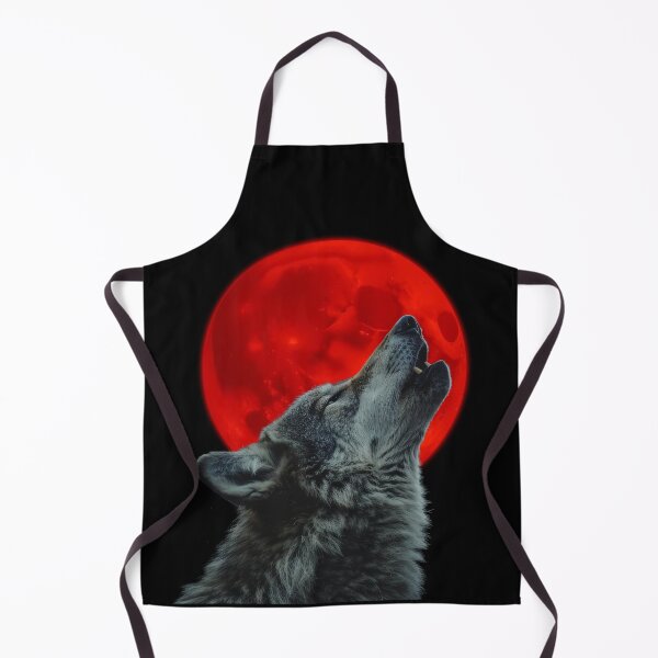 Item preview, Howling Wolf During Blood Moon designed and sold by KA DESIGNS.
