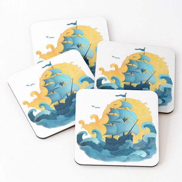 Item preview, Sailing Through the Golden Tempest designed and sold by Ramona-Gliga.
