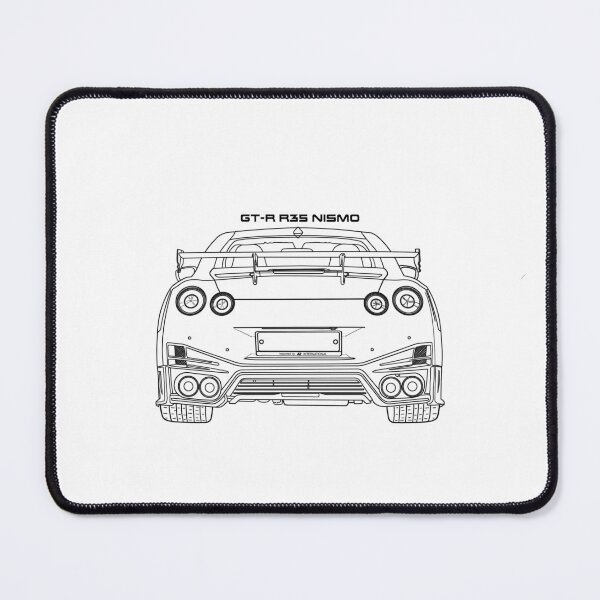 Item preview, NISSAN GT-R R35 Line art designed and sold by sketchjuny.