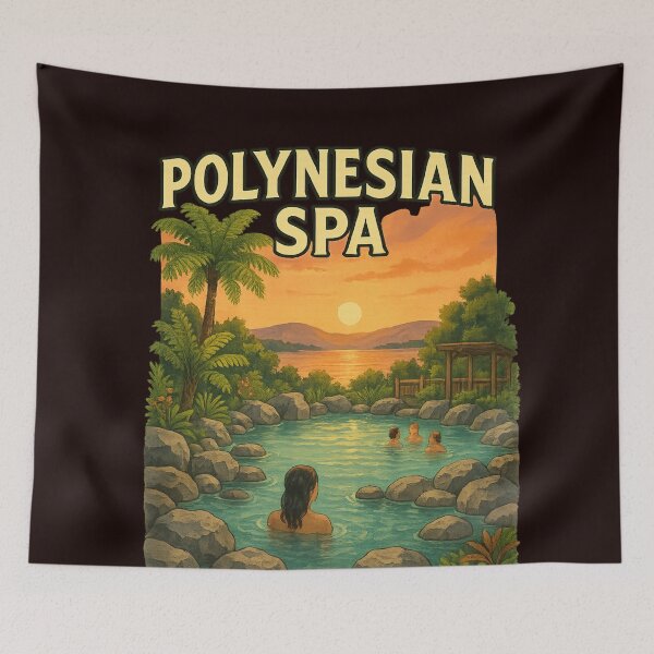 Item preview, Sunset Over Polynesian Spa Pools, Rotorua designed and sold by Aryabek.