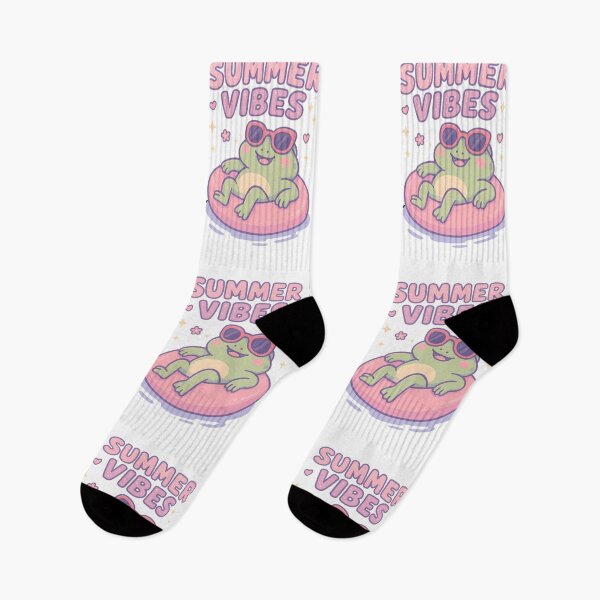 Item preview, Cute kawaii pastel aesthetic pink girly summer vibes frog with sunglasses designed and sold by Fantasy Cache.