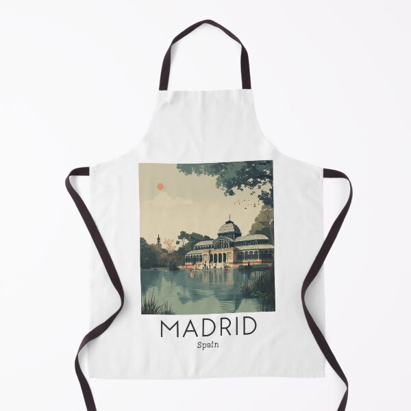 Item preview, A Vintage Travel Art of Madrid - Spain designed and sold by GoodOldVintage.