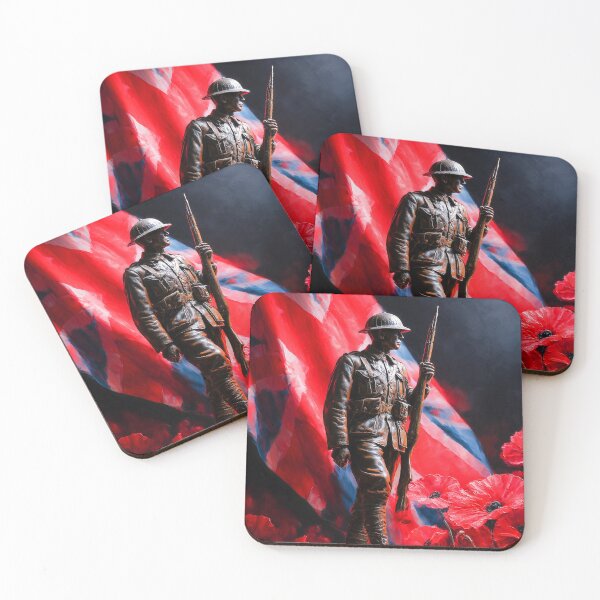 Item preview, British Soldier Stands Sesolute designed and sold by Skyframe Aviation.