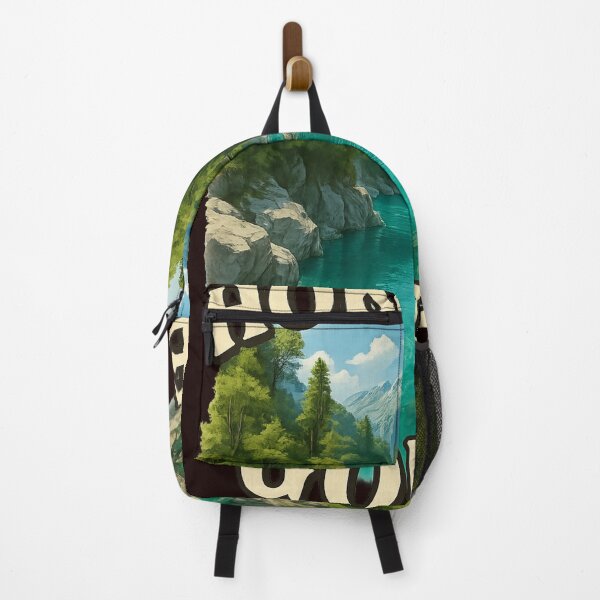 Item preview, Turquoise Waters and Swing Bridge, Hokitika Gorge designed and sold by Aryabek.