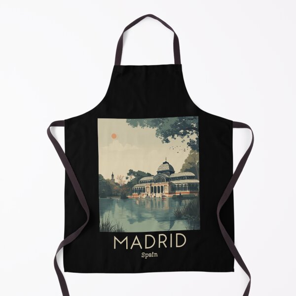 Item preview, A Vintage Travel Art of Madrid - Spain designed and sold by GoodOldVintage.