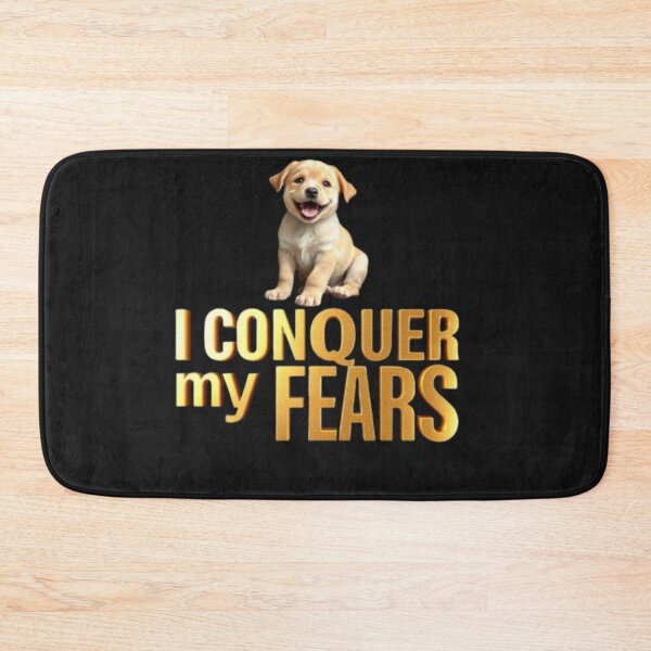 Item preview, CONQUER YOUR FEARS T-SHIRT - Empowering Inspirational Apparel designed and sold by Mikel-empire.