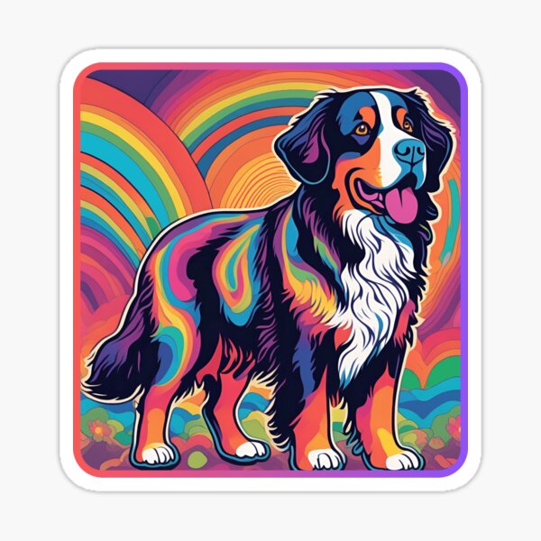 Item preview, Bernese Mountain Dog in Color #50 designed and sold by YumisBarenbande.