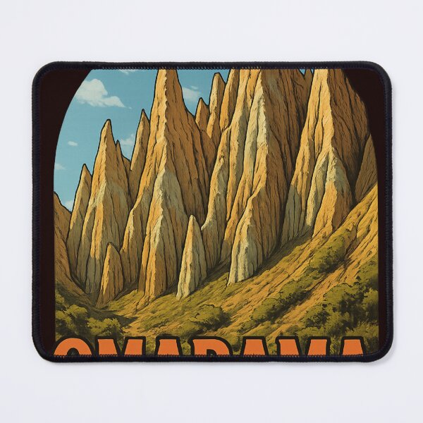 Item preview, Sunlit Omarama Clay Cliffs, Waitaki Valley designed and sold by Aryabek.