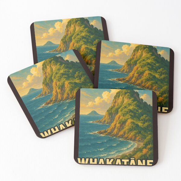 Item preview, Coastal Cliffs of Whakatāne Heads, Moutohorā Horizon designed and sold by Aryabek.