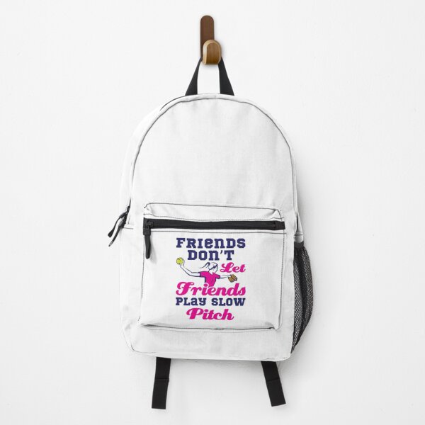 Item preview, Funny Fast Pitch Softball Friends Don't Let Friends Play Slow Pitch designed and sold by jaygo.