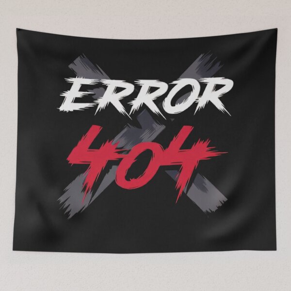 Item preview, ERROR 404 designed and sold by BugiDesignArt.