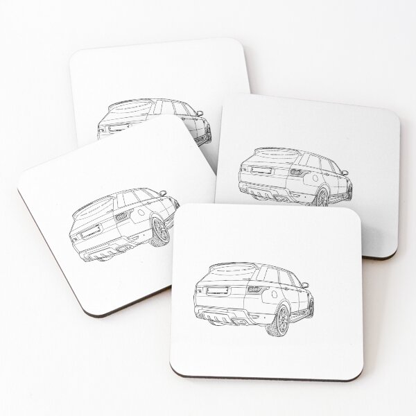 Item preview, land rover Sport HSE Line art designed and sold by sketchjuny.