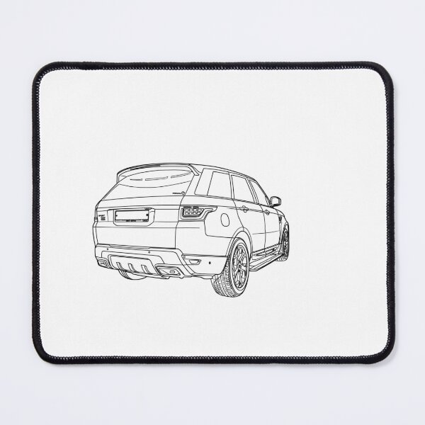 Item preview, land rover Sport HSE Line art designed and sold by sketchjuny.