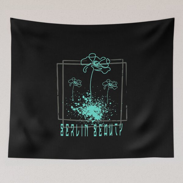 Item preview, Berlin Beauty Street Art Flowers designed and sold by Ecmoprints.