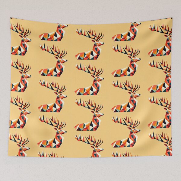 Item preview, Colorful geometric deer  designed and sold by Dogandesighn.