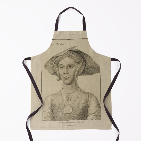 Item preview, Vintage Tudor Lady Portrait Line Art Sketch designed and sold by weirdfishes123.