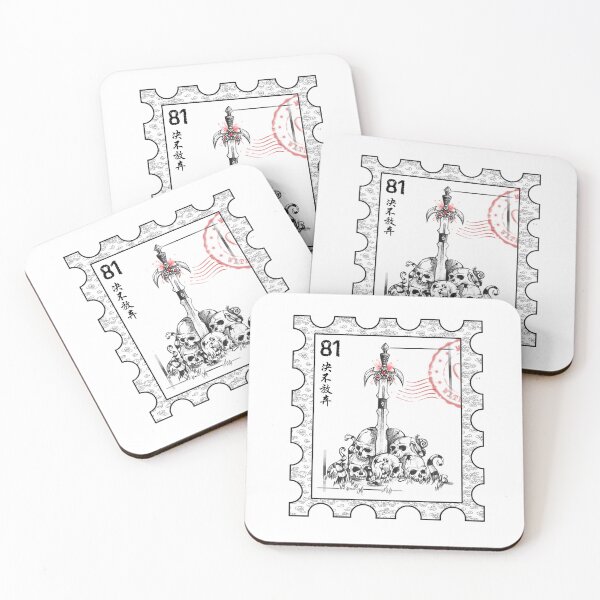 Item preview, Sword Postage Stamp  designed and sold by FarieArt.